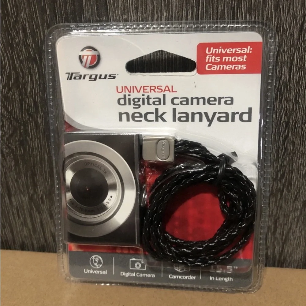 Targus Universal Digital Camera Neck Lanyard NWT